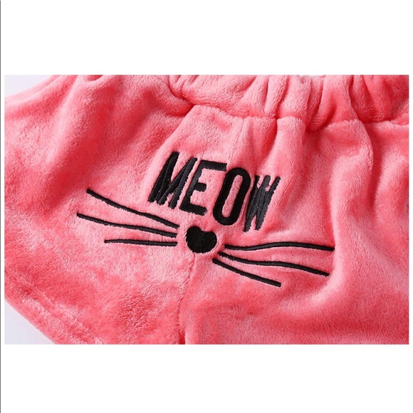 LAST 🆕Womens Cute Pajamas Meow Sleepwear Set - Picture 3 of 8